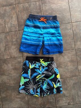 Set of TWO ZeroXposur Boys Swim Trunks Set